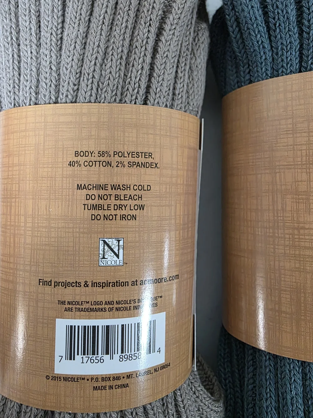 🍂🧦🤎 NWT Boot Socks Bundle 2 Pair Ribbed Knit Button Trim Taupe/Teal Cozy Fall